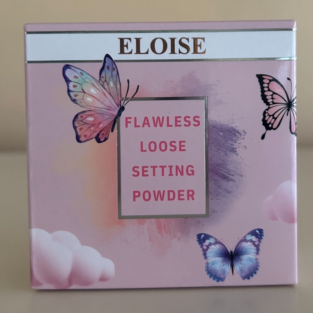 FLAWLESS Loose Setting Powder In Vanilla| ELOISE BEAUTY